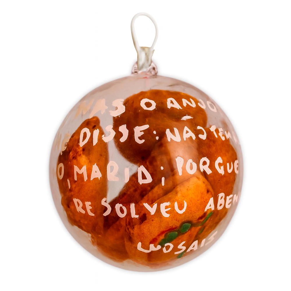 Bola de Natal personalizada com Cookitos Natalinos