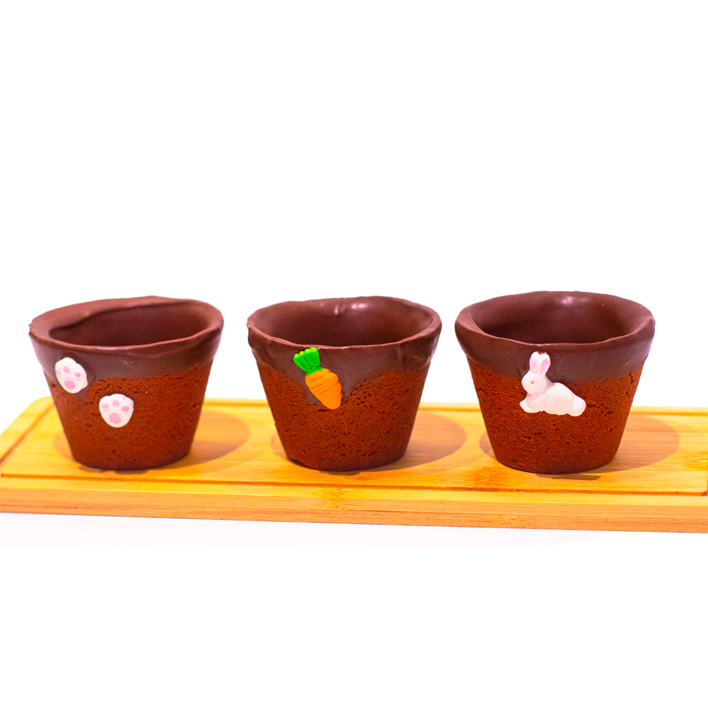 COOKIE CUP P DECORADO EDIÇÃO PÁSCOA