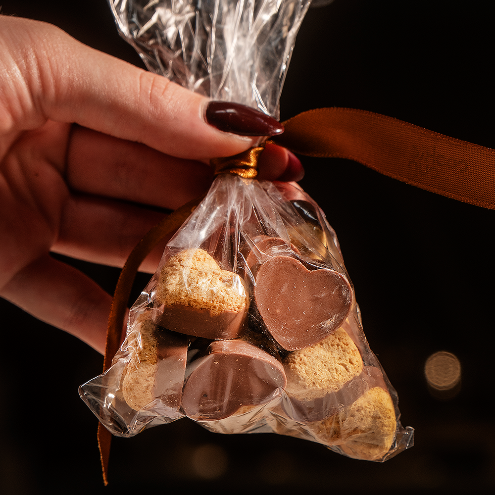 Cookie Hearts + Sacola Coração - Dia das Mães