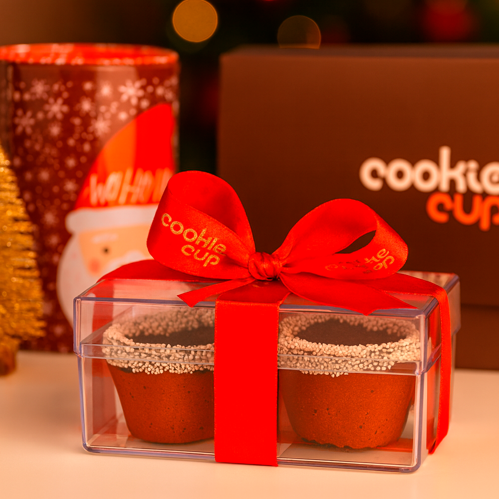 Cookie Cup Edição Natal P Caixa Dupla