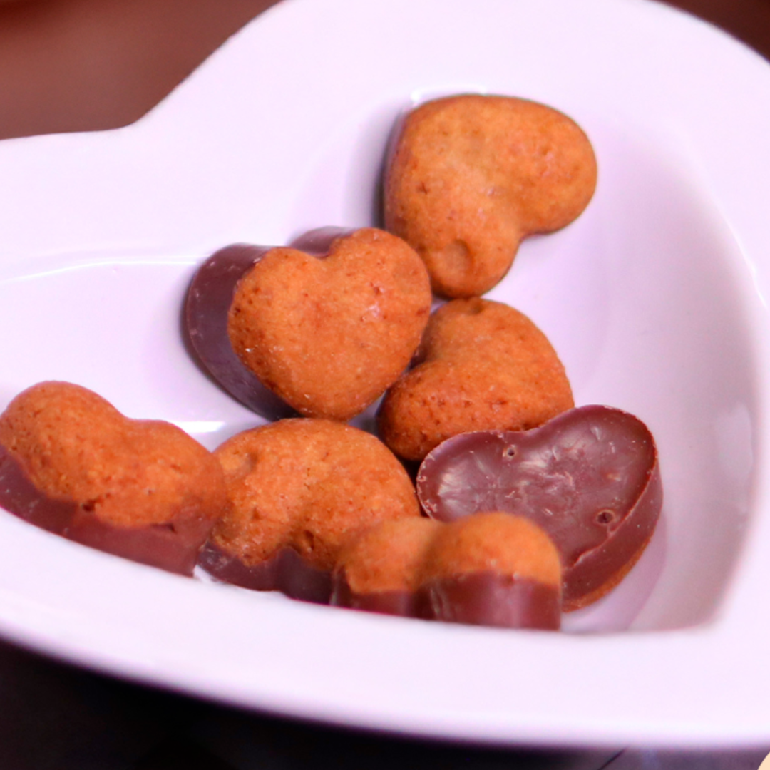 LATINHA COOKIE HEARTS - CHOCOLATE