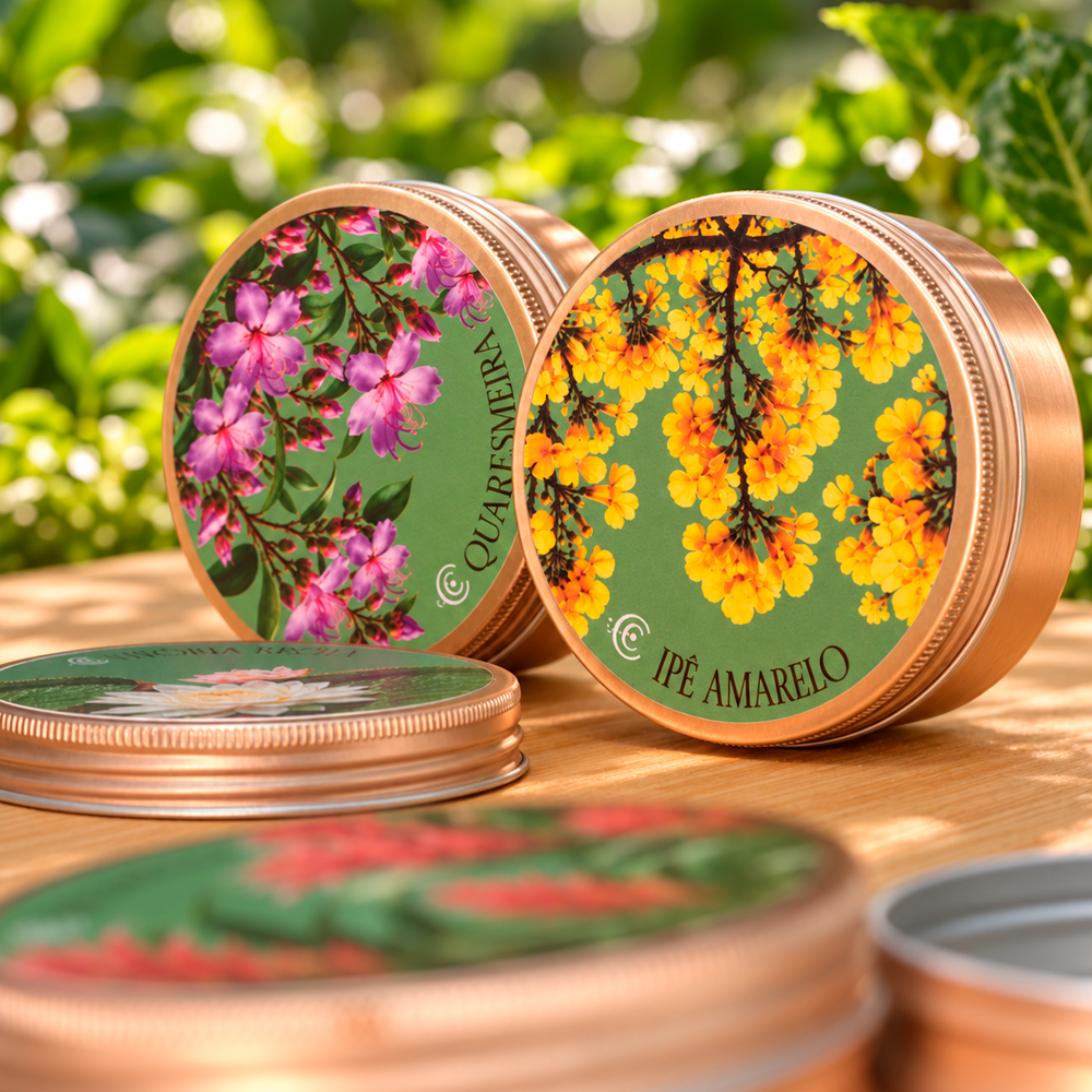 Coleção Flora Cookie na Lata
