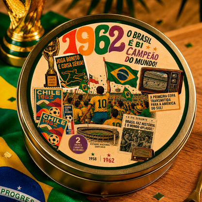 Cookie na Lata - Minha copa favorita (15cm)
