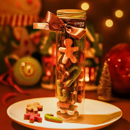 Lata Cookies Figuras Natalinas Tamanho G