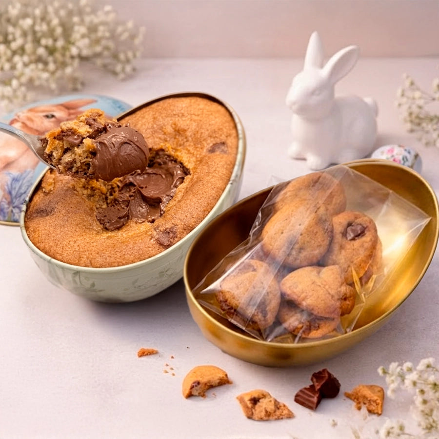 OVO COOKIE NA LATA + COOKITO EDIÇÃO PÁSCOA