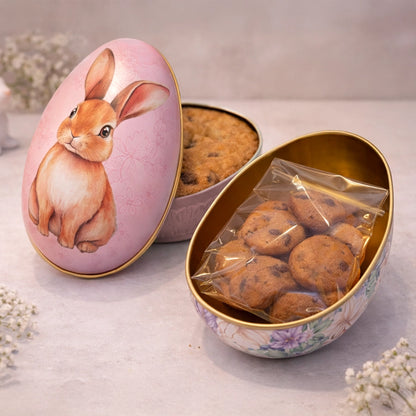 OVO COOKIE NA LATA + COOKITO EDIÇÃO PÁSCOA