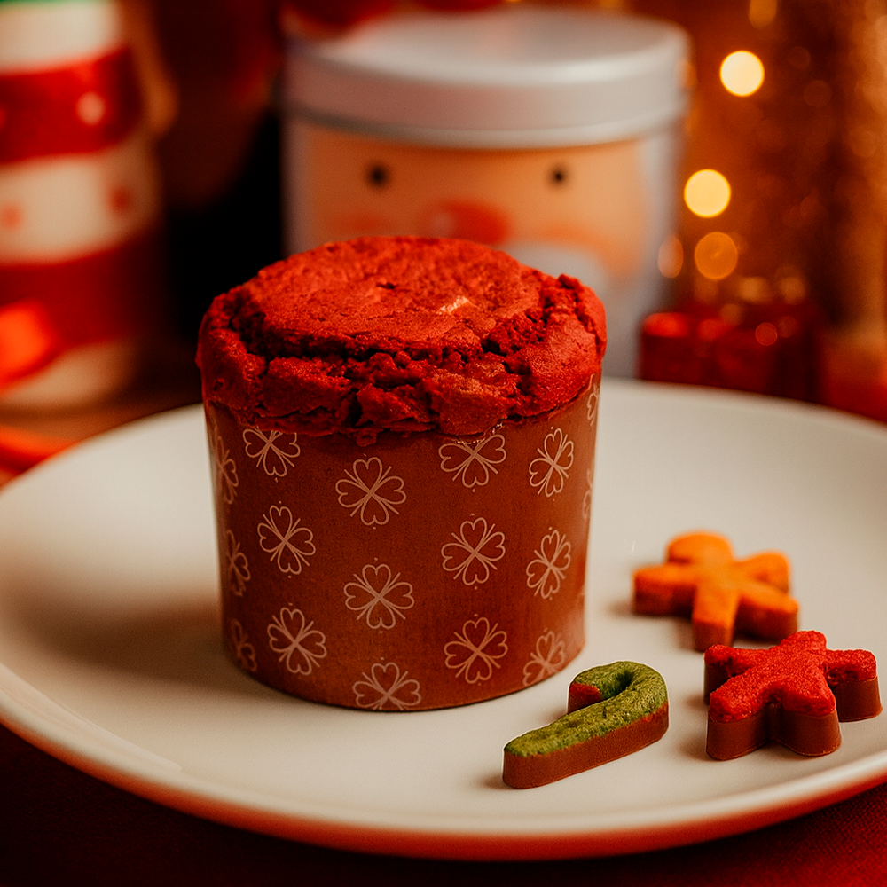 Cookietone Tradicional na Lata de Papai Noel