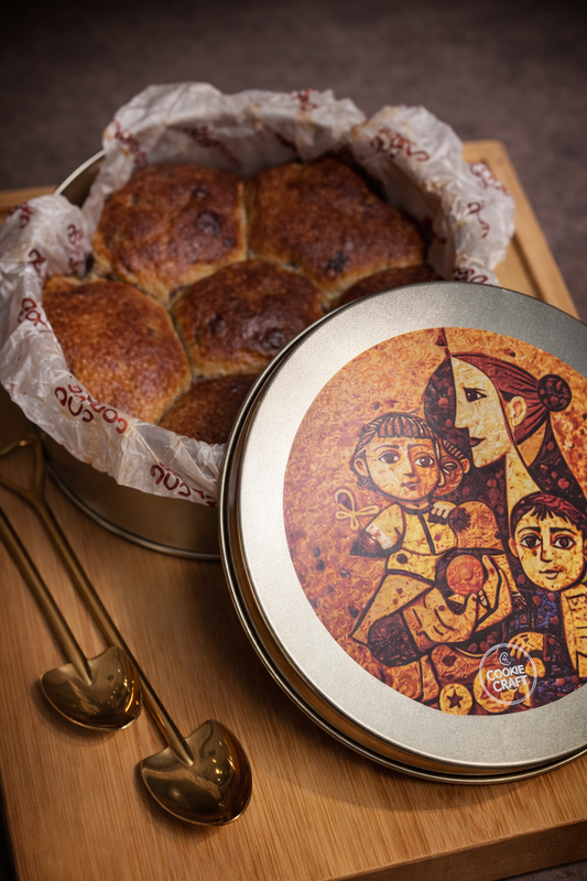 Torta Cookie na Lata - Dia das Mães