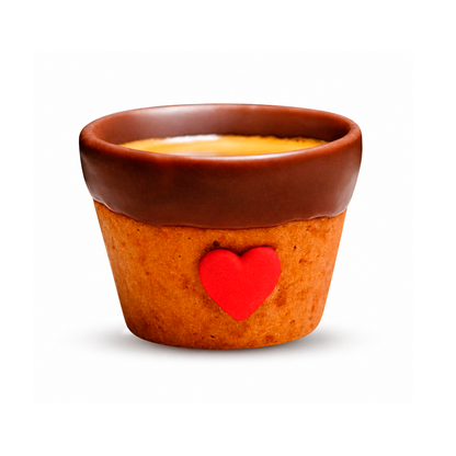 CUP COOKIE CORAÇÃO - 01 UNIDADE