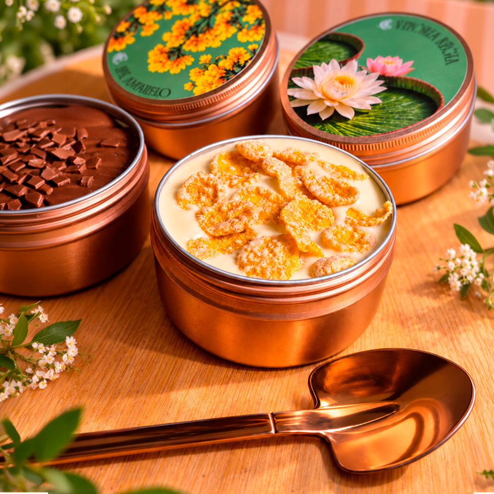 Coleção Flora Cookie na Lata