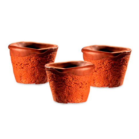 CUP CACAU - CAIXA TRIPLA - 03 UNIDADES (9 CUPS)